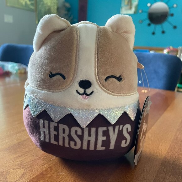 *♪  Regina the Hershey Chocolate Corgi Dog 5" *♪ - Picture 1 of 9